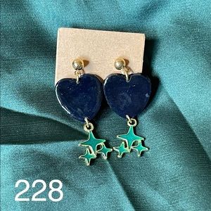 Polymer clay earrings